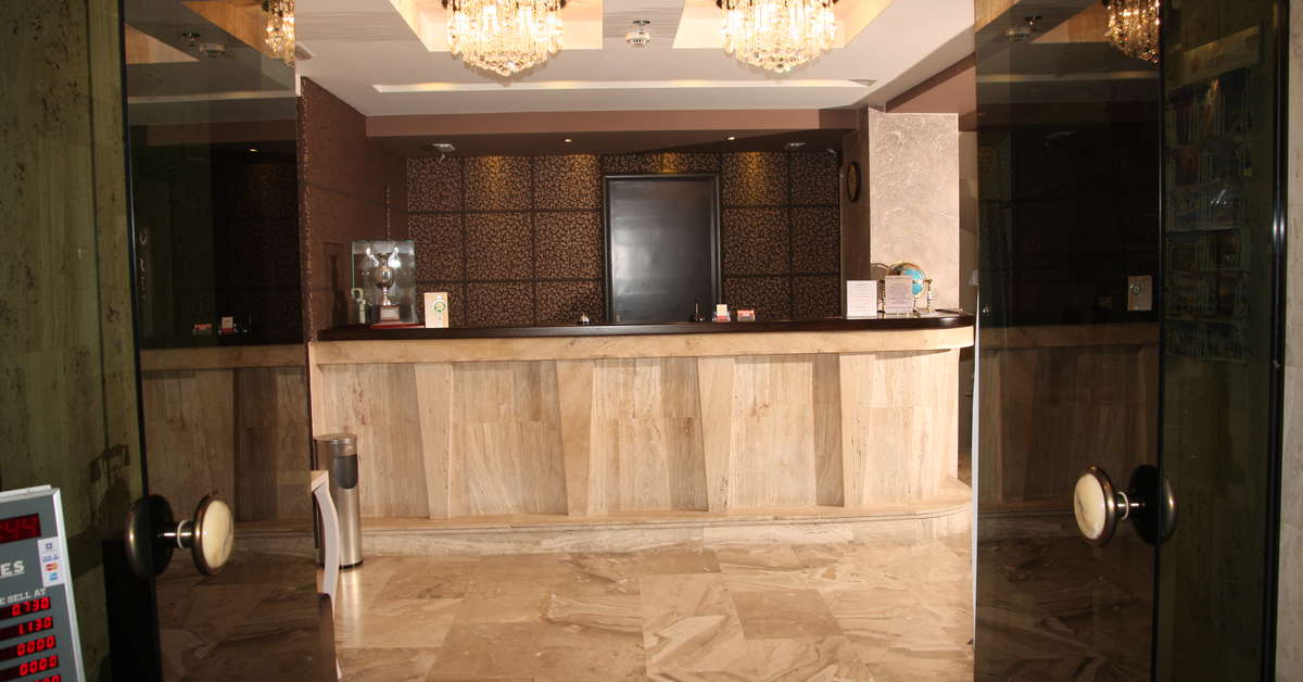 Een foto van het interieur van Agrelli Hotel