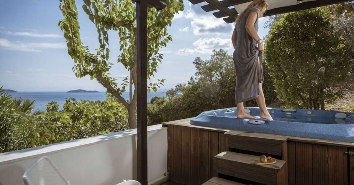 Een foto van de faciliteiten bij Aegean Suites