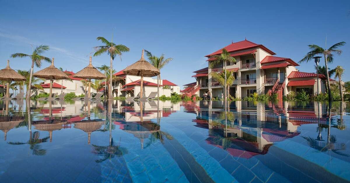 Een foto van het zwembad bij Tamassa Resort