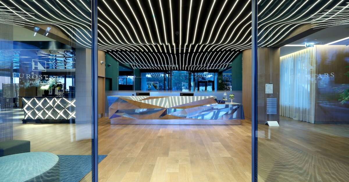 Een foto van het interieur van Eurostars Cascais