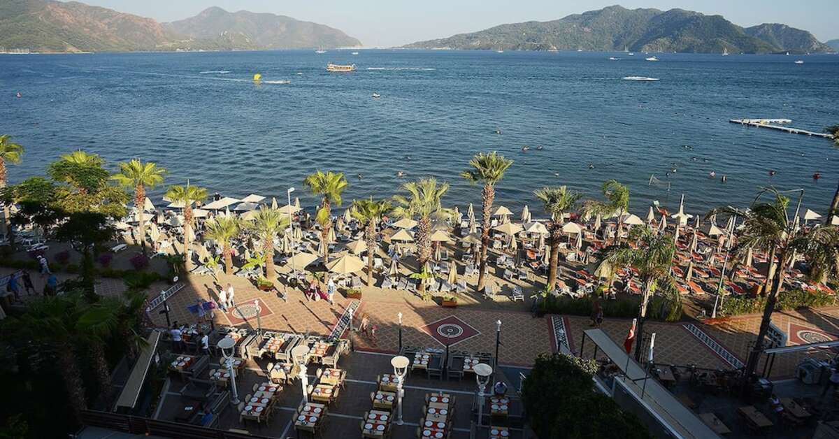 Een foto van de faciliteiten bij Maris Beach Hotel
