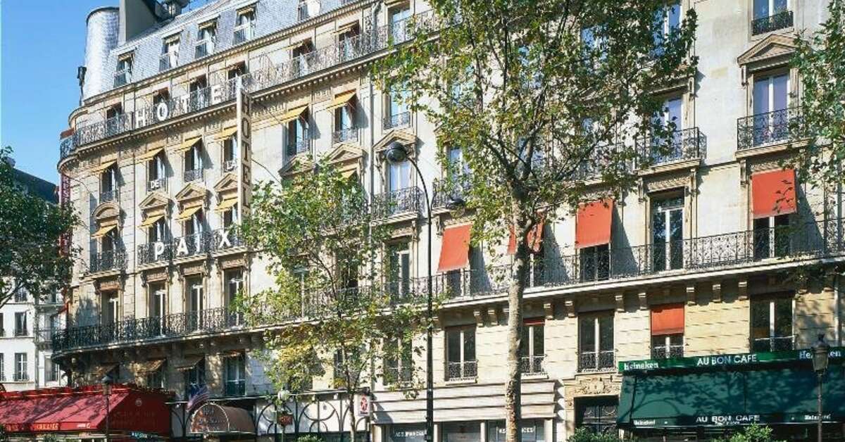 Een foto van een overzicht van Hotel Paix Republique