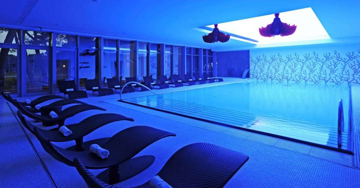 Een foto van de faciliteiten bij Hotel Pelegrin Plava Laguna by Melia