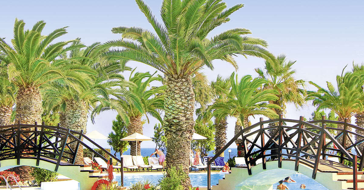 Ein Foto vom Pool im D'Andrea Mare Hotel