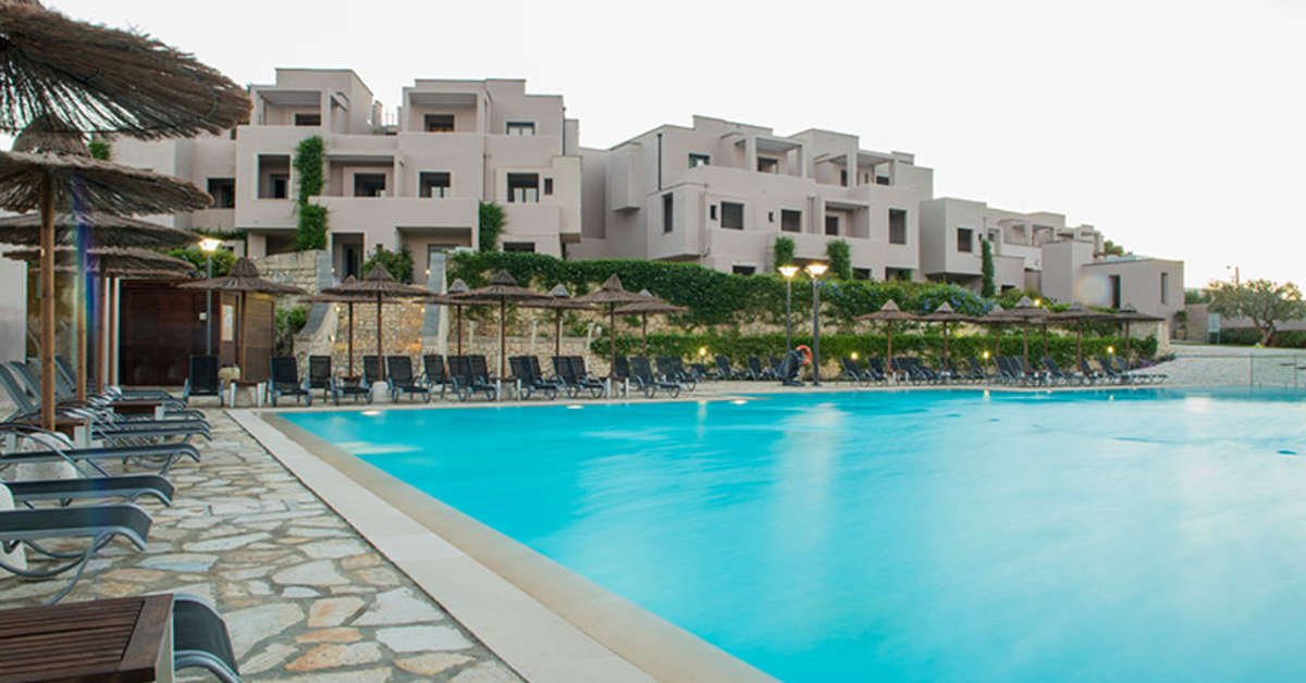 Een foto van het zwembad bij Basiliani Resort