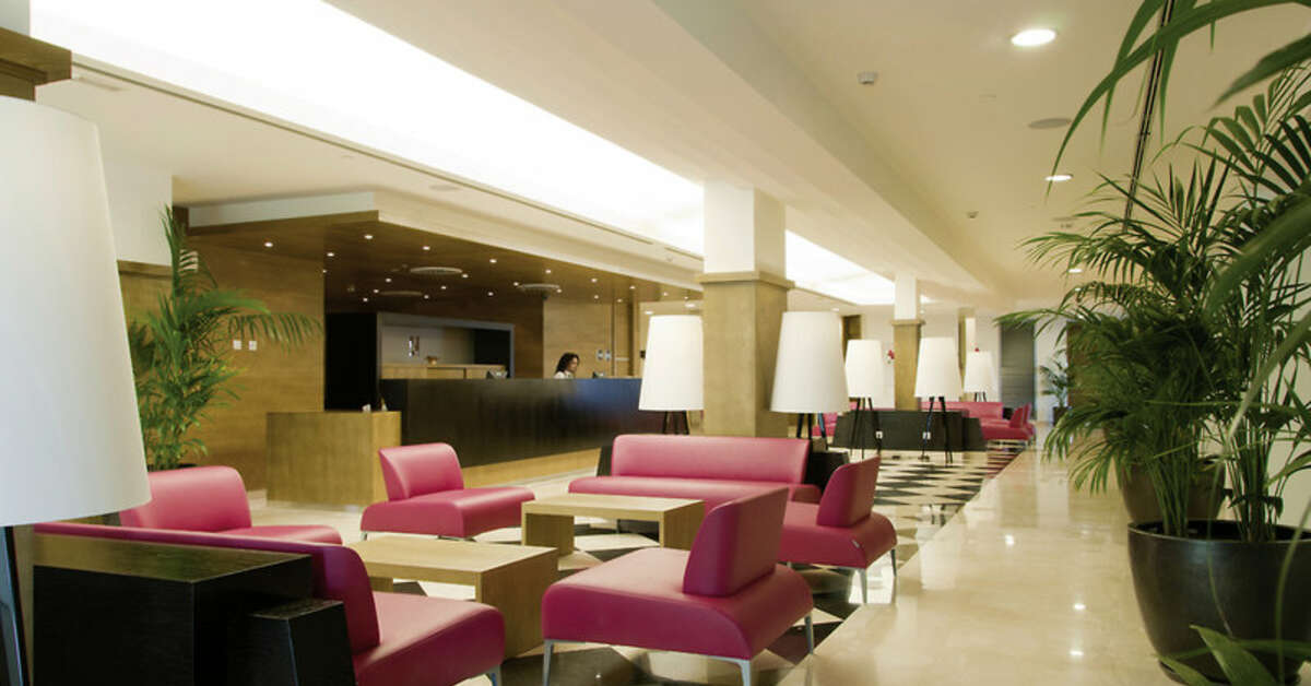 Een foto van het interieur van Hipotels Cala Millor Park