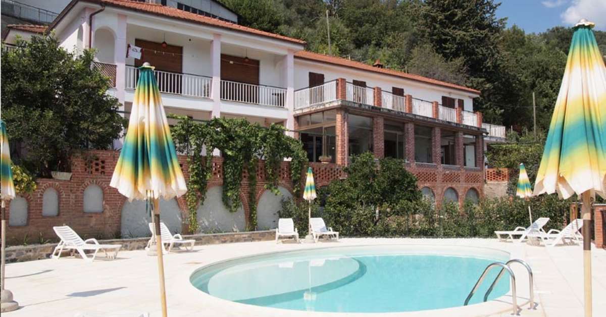 Een foto van het zwembad bij Agriturismo Borgoameno