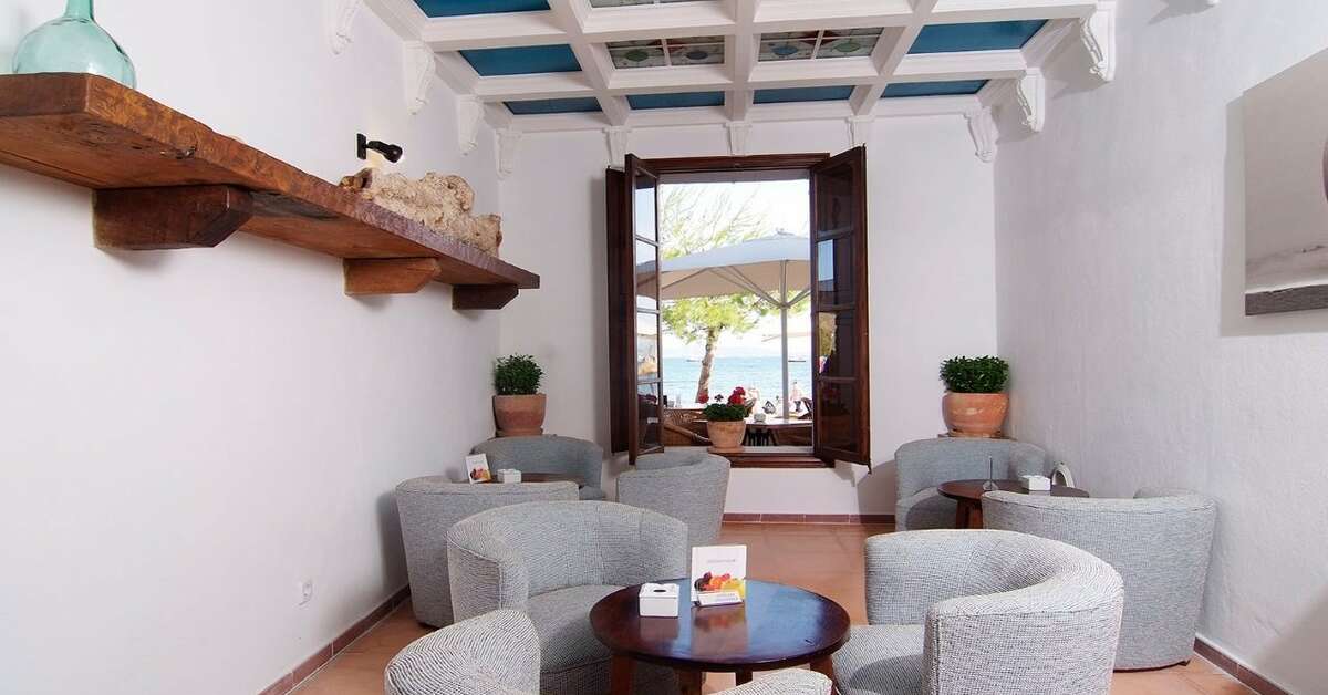 Een foto van het interieur van Hotel Hoposa Bahia