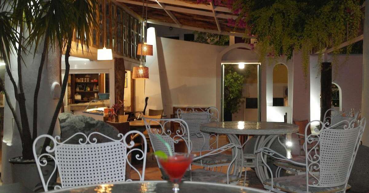 Een foto van het terras bij Gorgona Studios