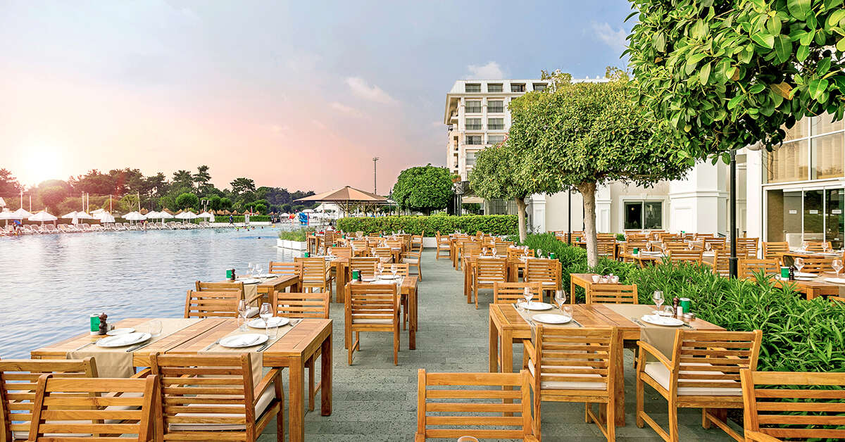 Een foto van de faciliteiten bij Titanic Deluxe Golf Belek