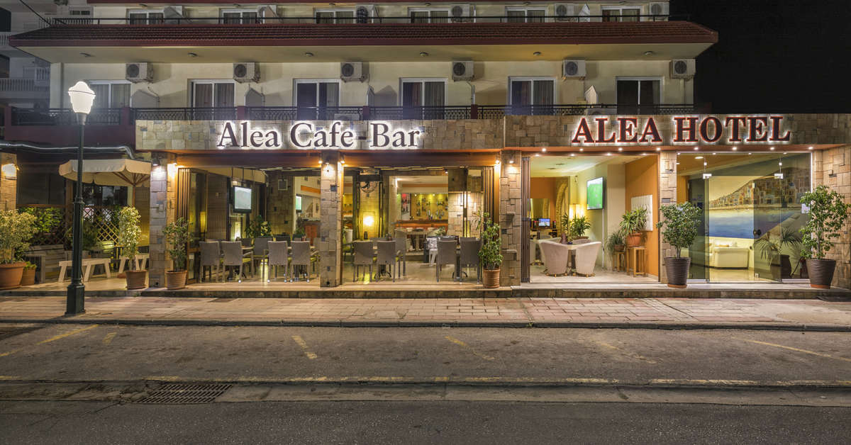 Een foto van de buitenkant van Alea Hotel & Appartementen