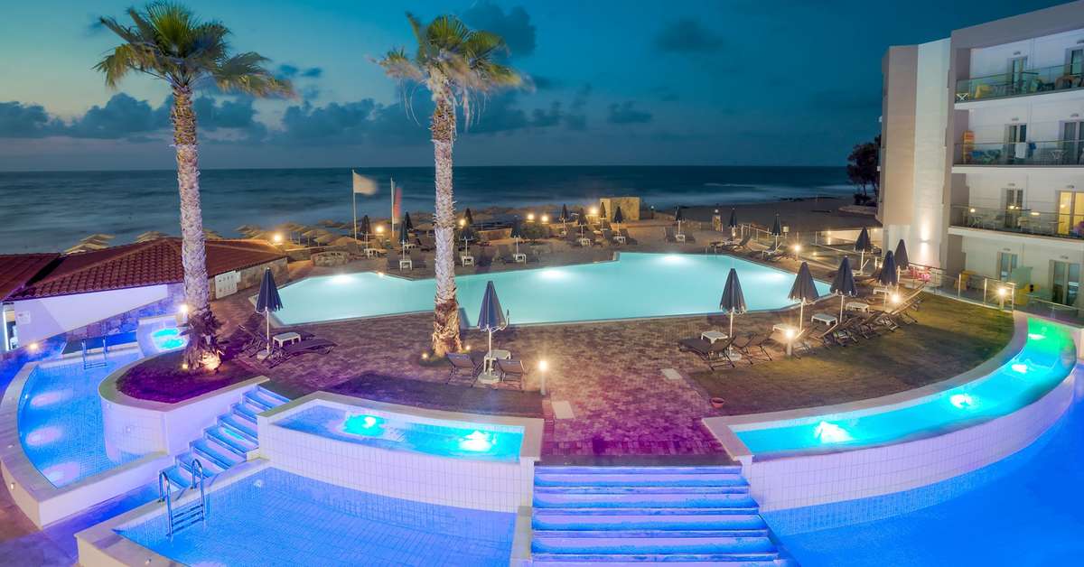 Een foto van het zwembad bij Allsun Hotel Carolina Mare