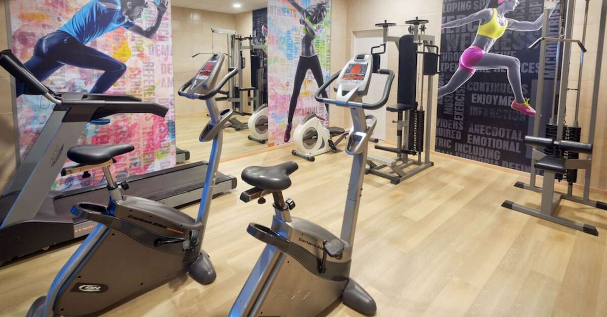 Een foto van de faciliteiten bij Hotel GHT Oasis Tossa