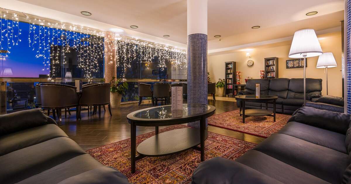 Een foto van het interieur van Kn Panoramica Aparthotel