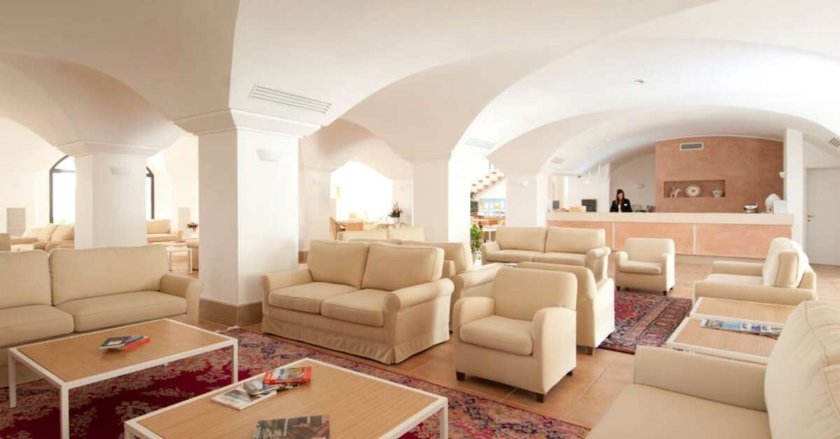 Een foto van het interieur van Tenuta Moreno