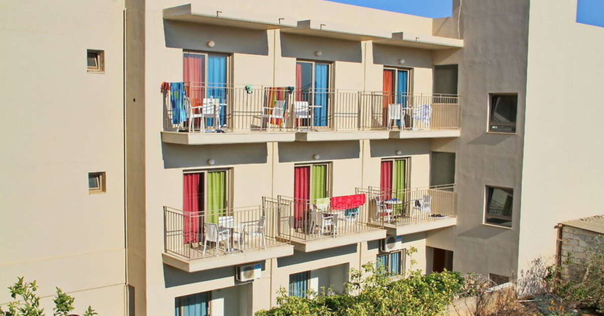 Ein Foto von der Außenansicht des Creta Verano
