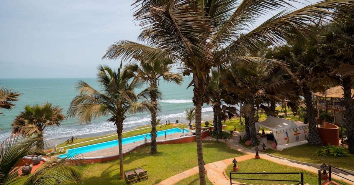 Een foto van het zwembad bij Ngala Lodge