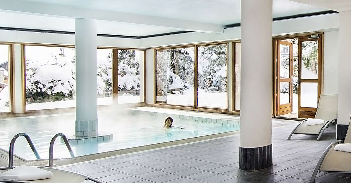 Een foto van de faciliteiten bij Hotel Alpen Roc