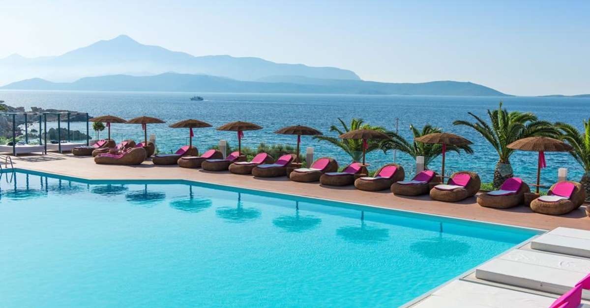 Een foto van het zwembad bij Proteas Blu Resort