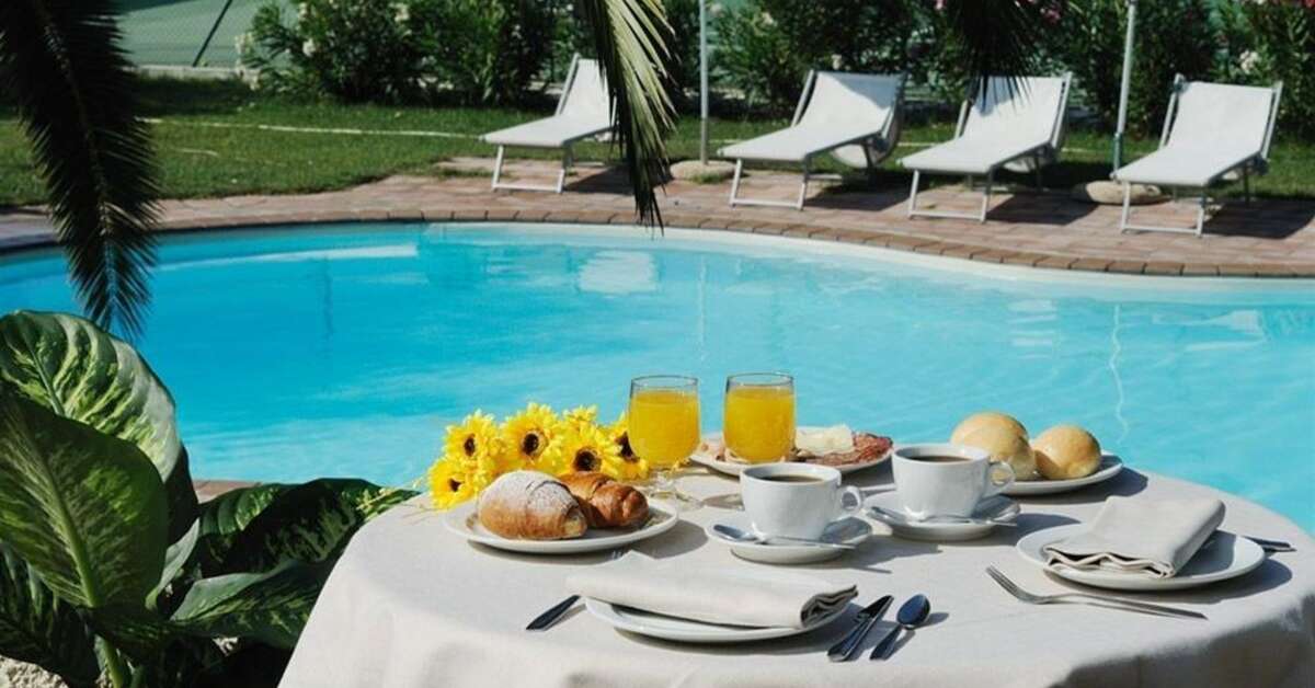 Een foto van het zwembad bij Alghero Resort Country Hotel