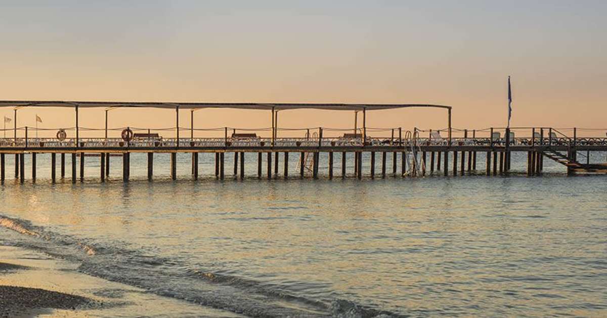 Een foto van het strand bij Paloma Sencia