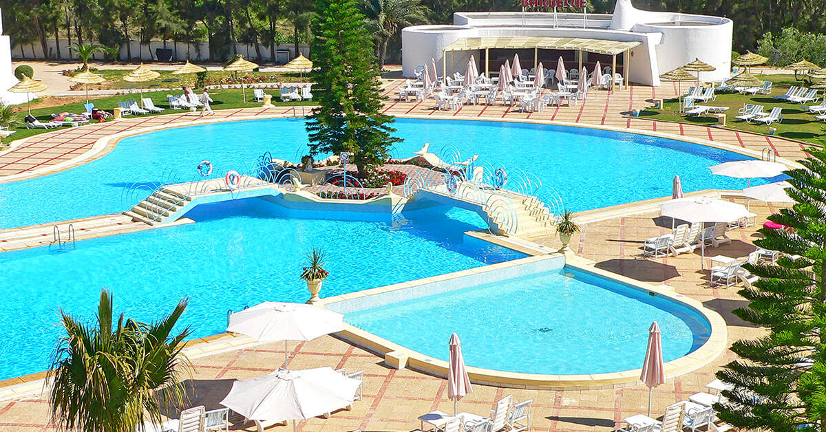 Een foto van het zwembad bij Liberty Resort