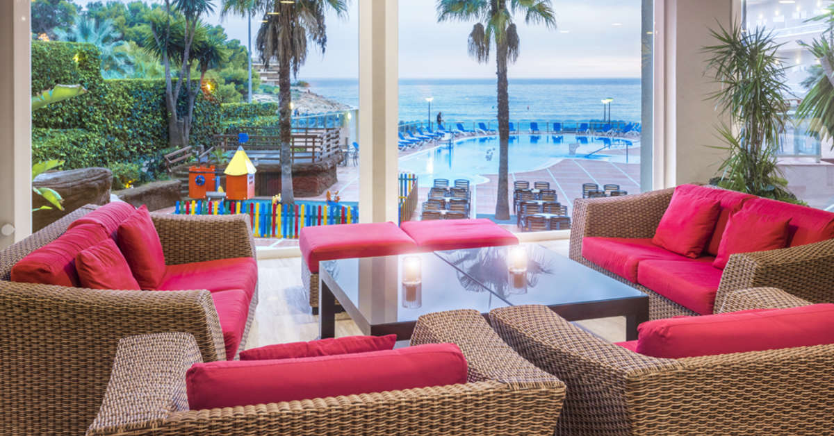 Een foto van de faciliteiten bij Hotel Cala Font