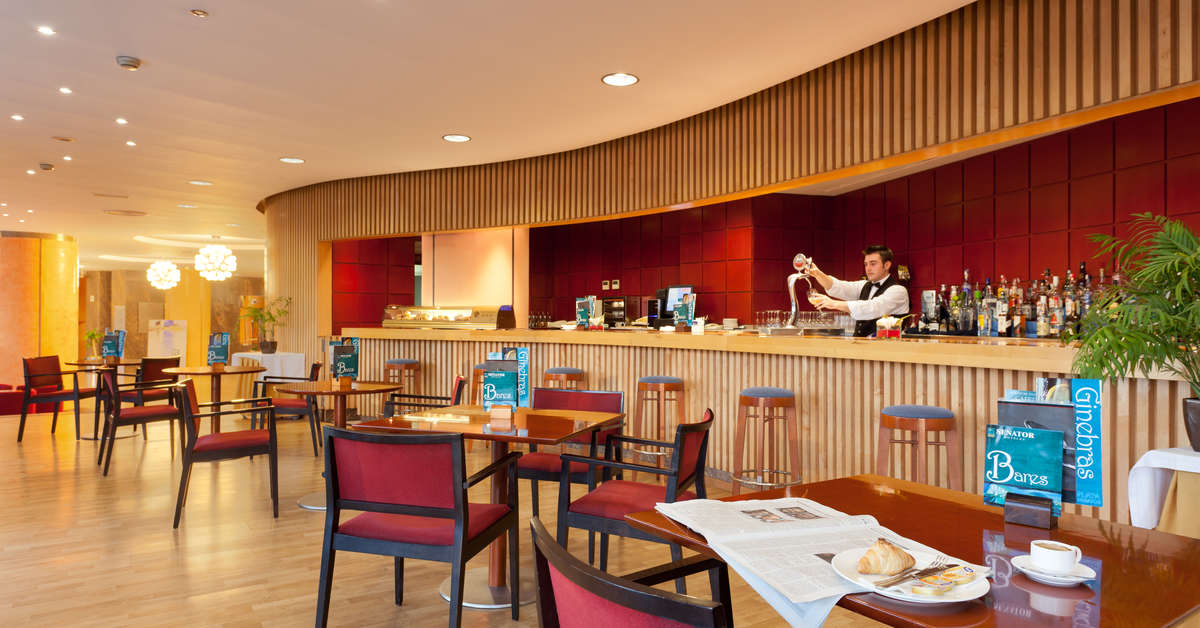 Een foto van de faciliteiten bij Senator Parque Central Hotel