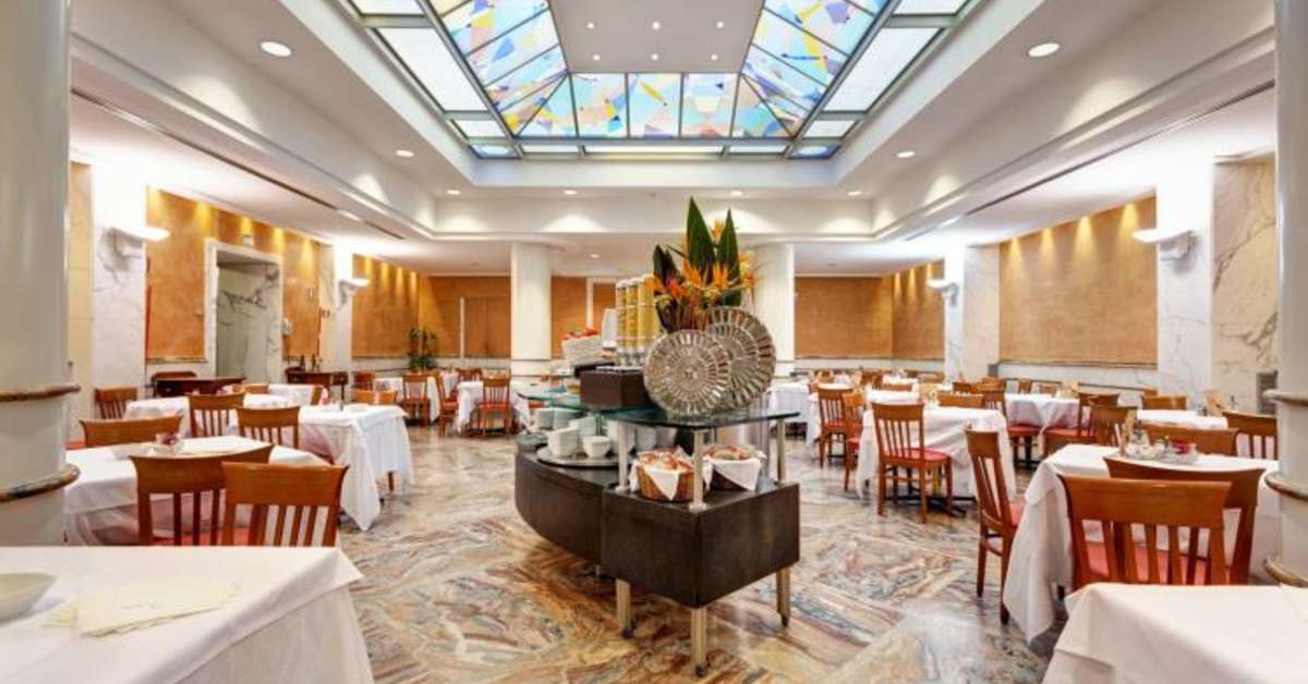 Een foto van de faciliteiten bij Best Western Plus Hotel Universo