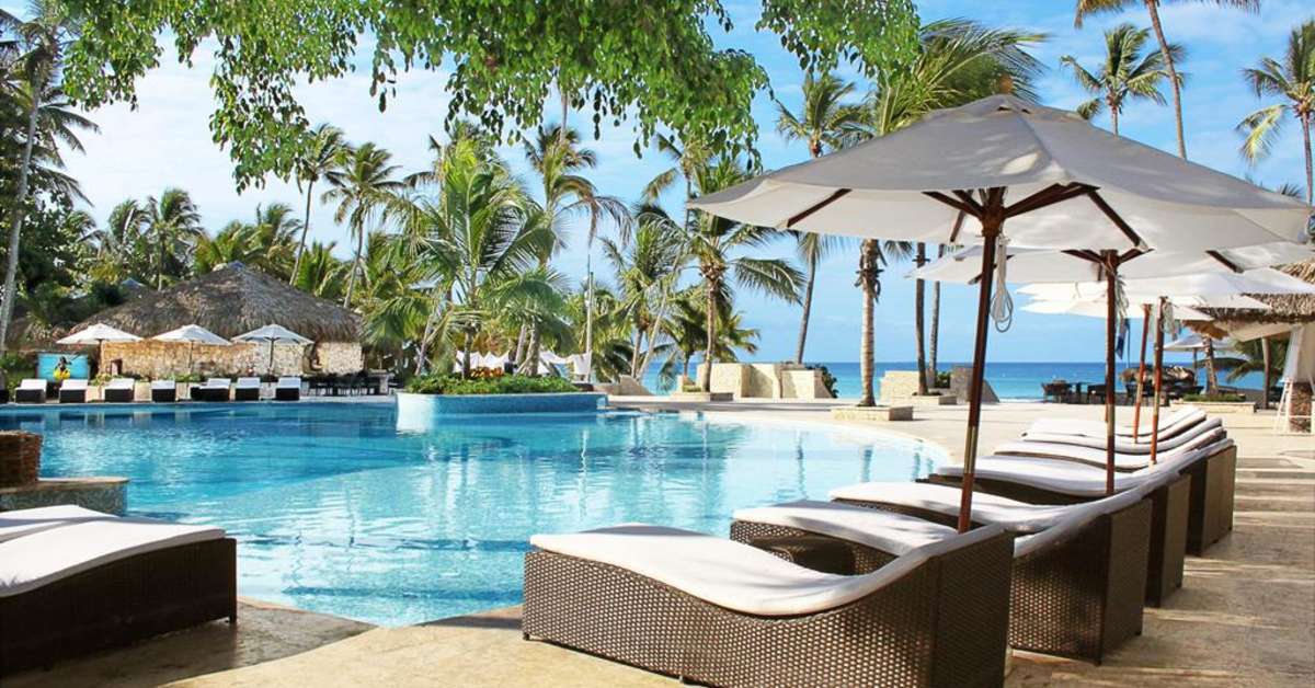 Ein Foto vom Pool im Viva Wyndham Dominicus Beach