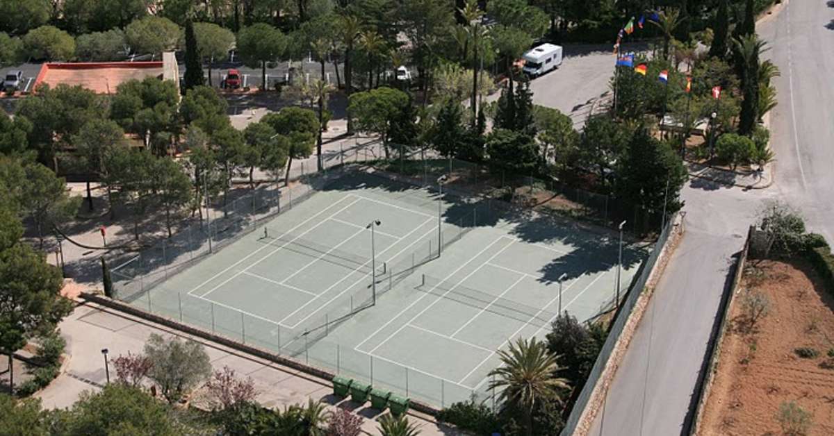 Een foto van de faciliteiten bij Camping Vilanova Park