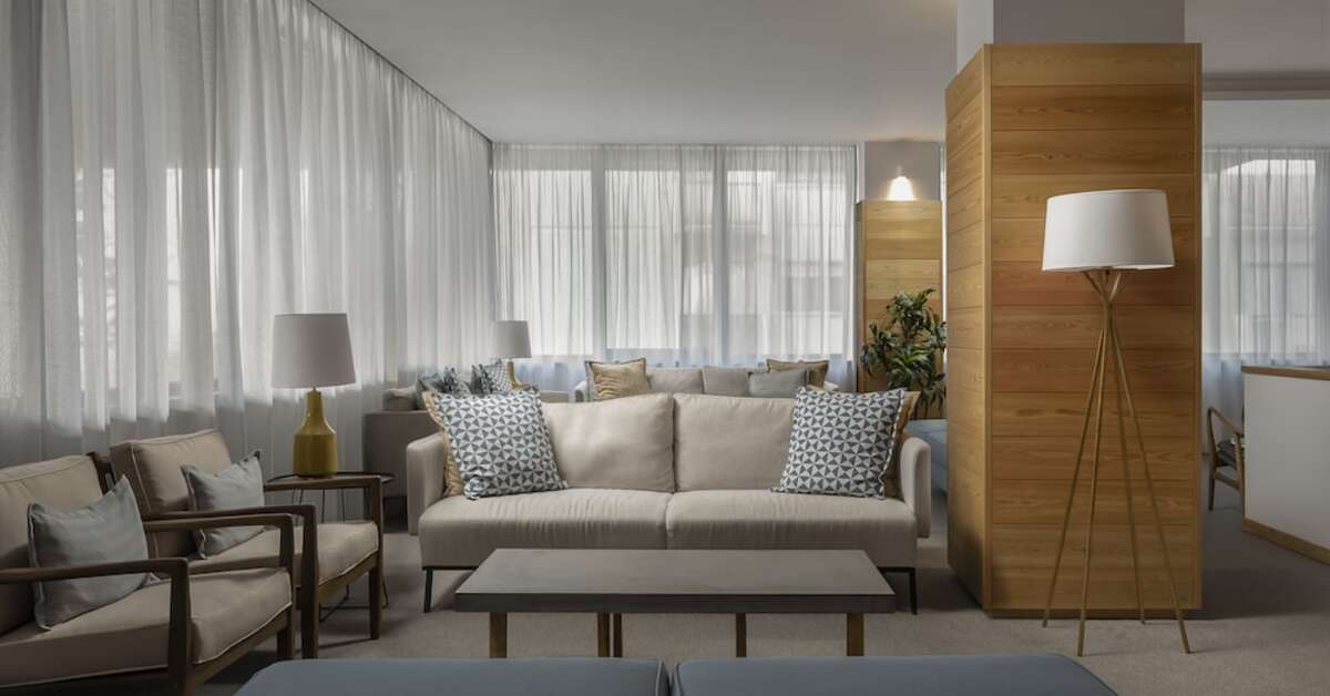 Een foto van het interieur van Hotel Clip Porto Gaia