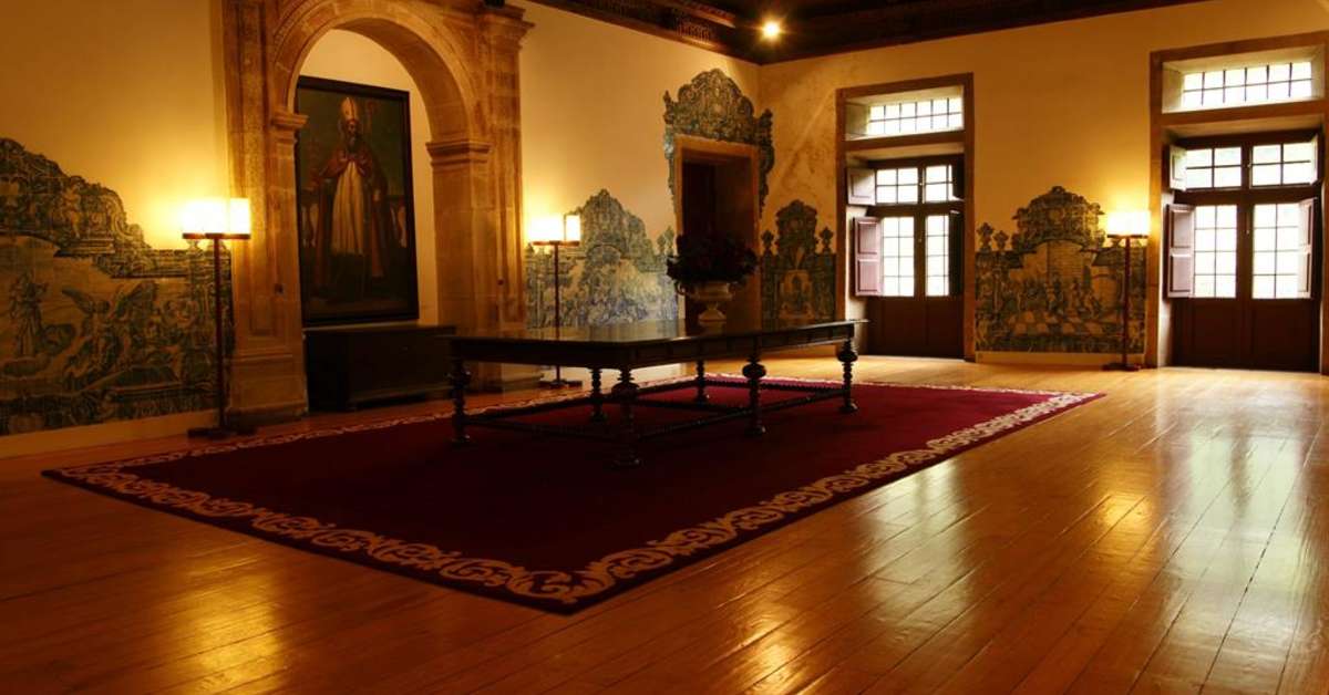 Een foto van het interieur van Pousada Mosteiro Guimaraes