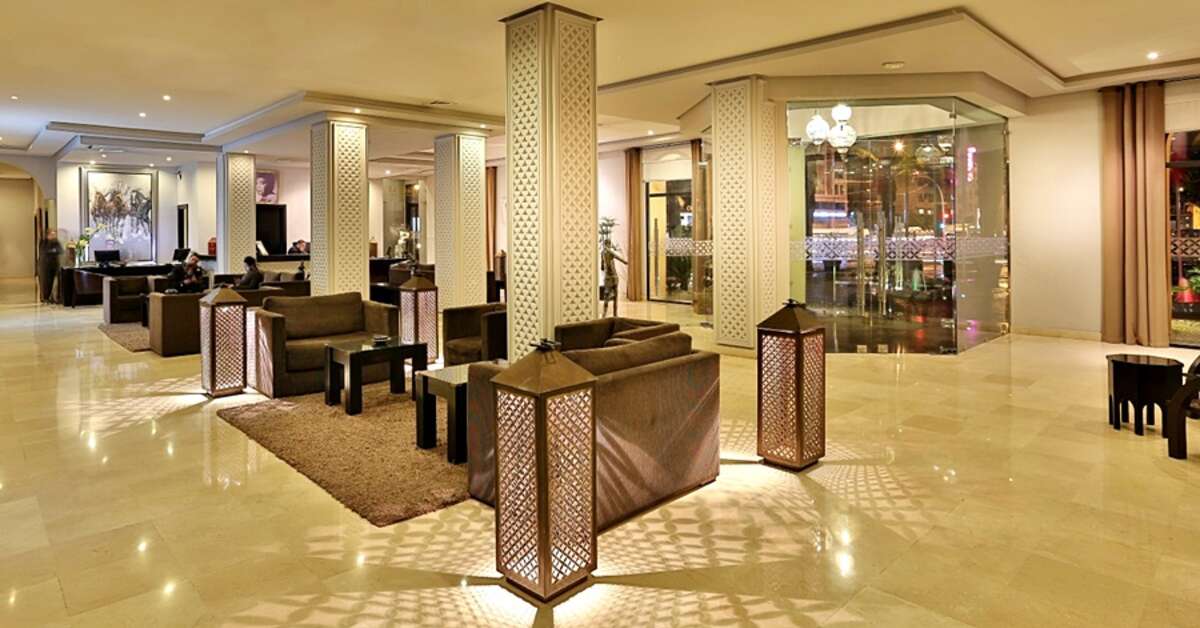 Een foto van het interieur van Grand Plaza Marrakech