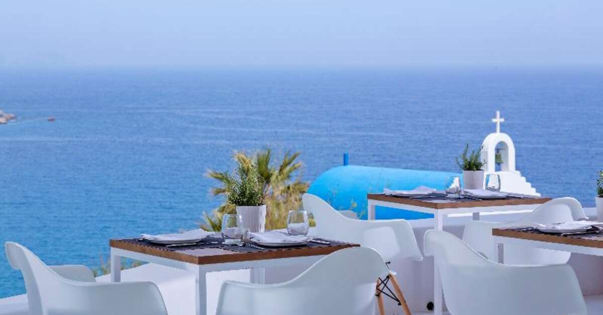 Een foto van de faciliteiten bij Pietra e Mare - Mykonos Moments Hotel