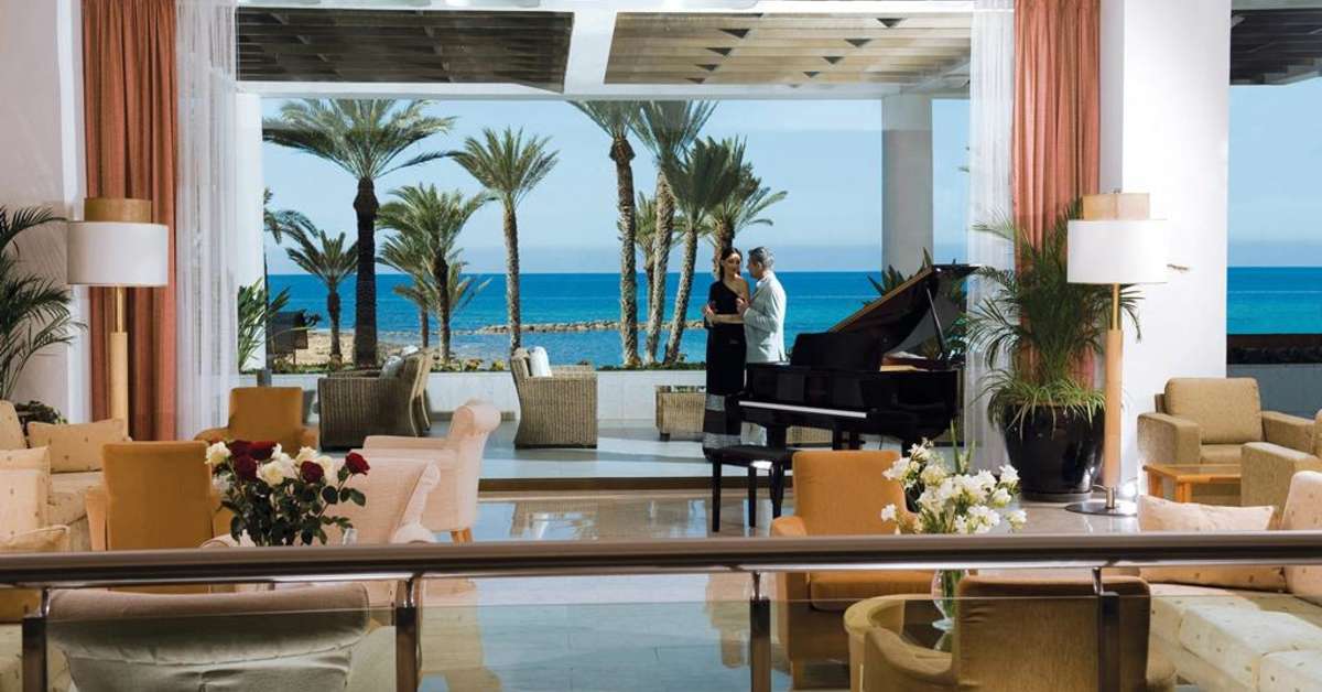 Een foto van het interieur van TUI Blue Pioneer Beach