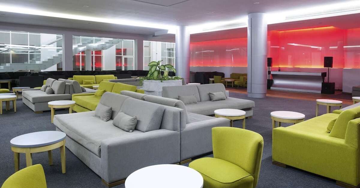 Een foto van het interieur van Novotel Marsa Alam