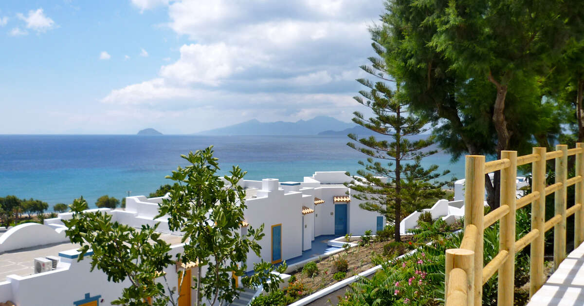 Een foto van de buitenkant van Lagas Aegean Village