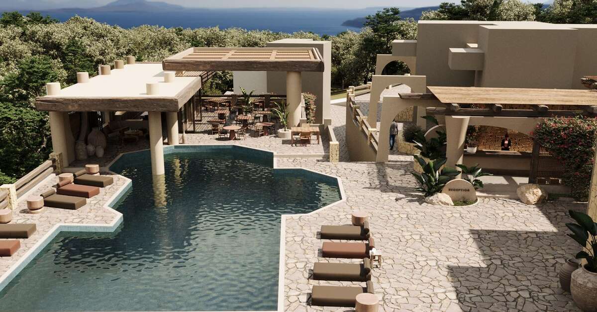 Een foto van het zwembad bij Momi Slow Living Hotel