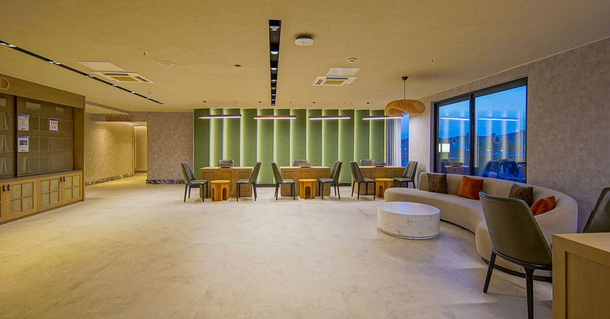 Een foto van het interieur van Aletris Deluxe Hotel & Spa