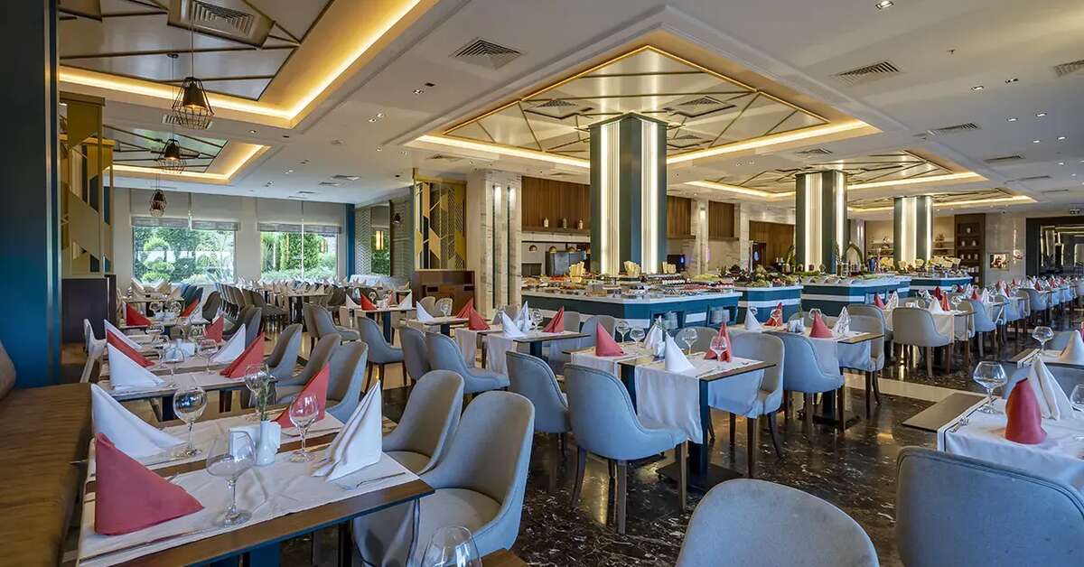 Een foto van de faciliteiten bij Sunland Resort Hotel Beldibi