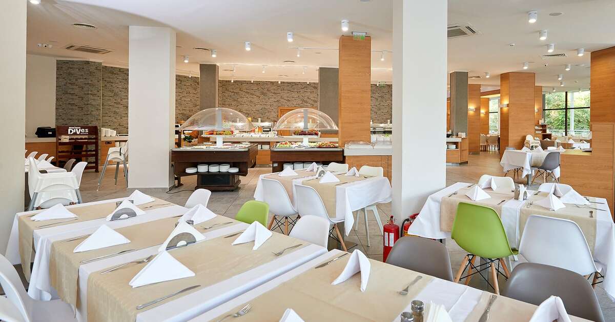 Een foto van het interieur van Laguna Park & Aqua Club
