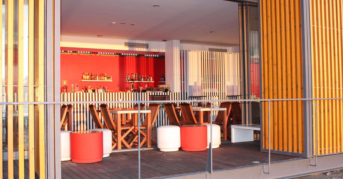 Een foto van de faciliteiten bij Tryp by Wyndham Lisboa Caparica Mar Hotel