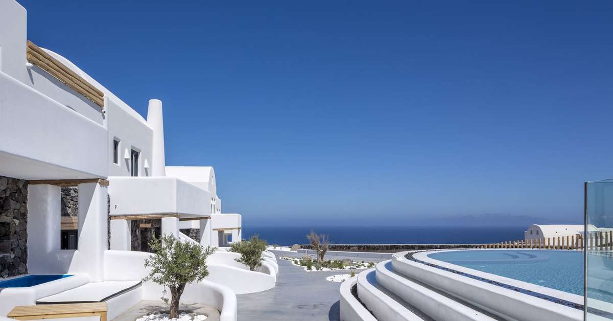 Een foto van het zwembad bij Elea Resort