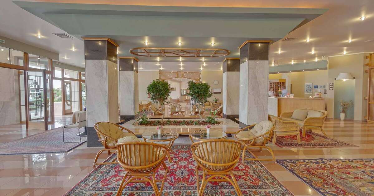 Een foto van het interieur van Possidi Holidays