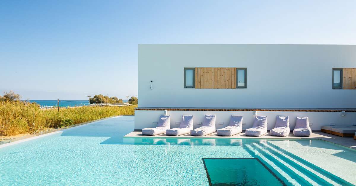 Een foto van het zwembad bij Atermono Boutique Resort