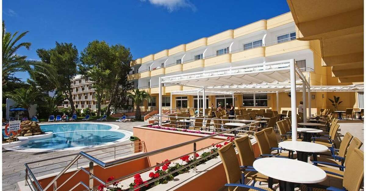 Een foto van het zwembad bij Hotel Spa Sagitario Playa