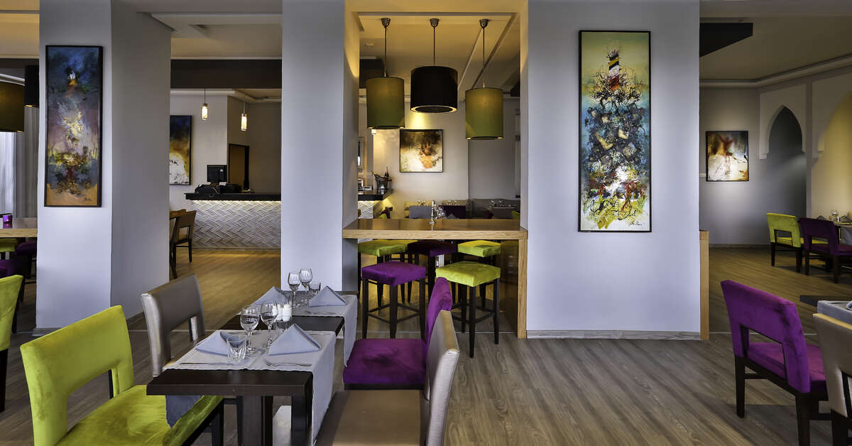 Ein Foto von den Einrichtungen im Kech Boutique Hotel & Spa