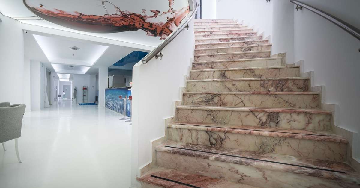 Een foto van het interieur van Meandros Boutique & Spa