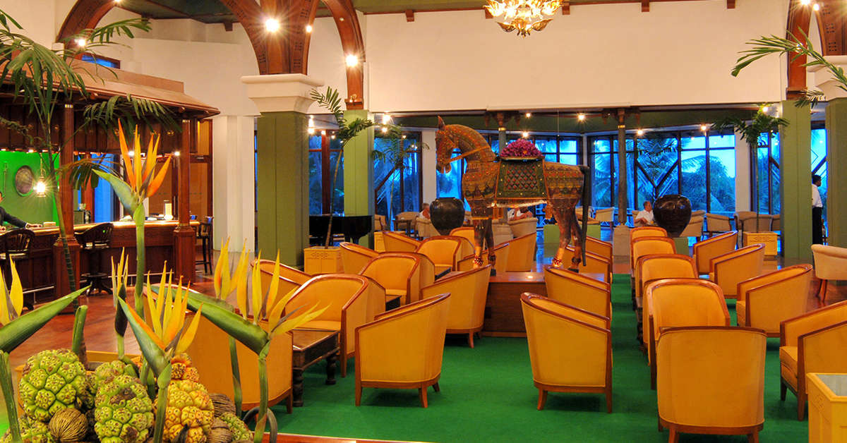 Een foto van het interieur van Royal Palms Beach Resort